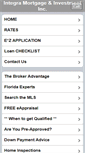 Mobile Screenshot of integramortgages.com